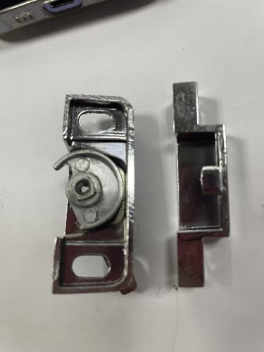 2"X1" The Front Door Safe Lock of Stainless Steel Bird Cage Parrot Cage Access Part