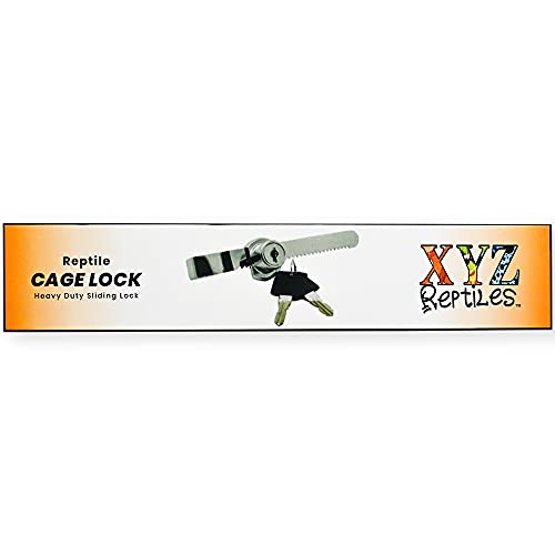 Showcase Lock for Reptile Tanks, Reptile Terrariums, Reptile Habitats