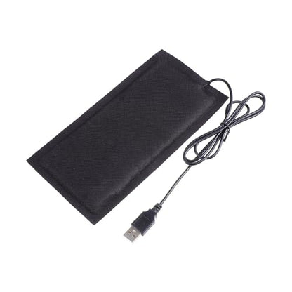 Happyyami USB Powered Reptile Heating Pad Small Under Tank Heat Mat for Tortoise Turtle Snake Lizard Terrarium Flexible Low Energy Consumption
