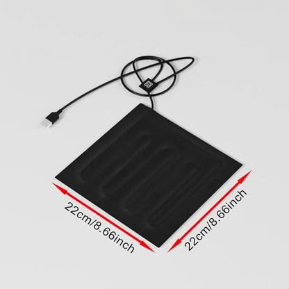 Reptile Heating Mat, Terrarium Heating Mat, Tank Pad, Gecko Pad, 22cmx22cm
