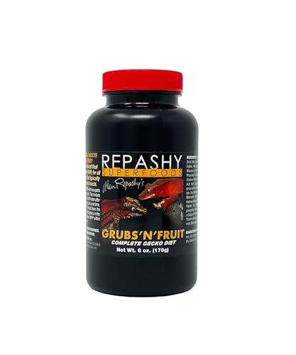 Repashy Grubs 'N' Fruit Crested Gecko Diet 6 Oz JAR - size: 6 Ounce (Pack of 1)