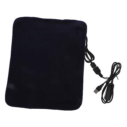 VANZACK 1pc Reptile Heating Pad Temperature Control USB Heated Mat for Turtles Lizards and Other Pets Easy to Clean Electric Warming Cushion for Sick Pregnant Animals - color: Navy