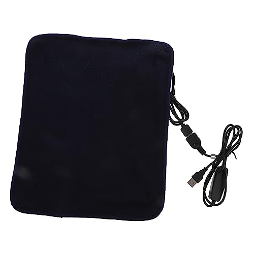 VANZACK 1pc Reptile Heating Pad Temperature Control USB Heated Mat for Turtles Lizards and Other Pets Easy to Clean Electric Warming Cushion for Sick Pregnant Animals - color: Navy