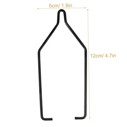 KALLORY Lamp Stand for Reptiles Portable Heat Lamp Fixture with Hook Accessory for Terrarium Lighting for Geckos Lizards and Pets