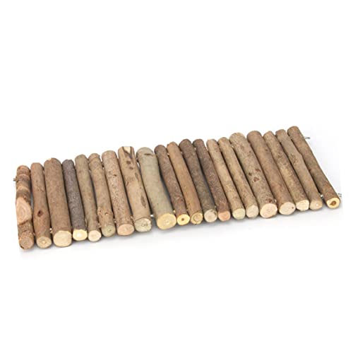 2pcs Reptile Hiding Fence Small Reptile Reptile Supplies Crawler Shelter Small Pet Reptiles Shelter Solid Wood Reptile Shelter Reptiles Hiding Cave Reptiles Hideout, 30x20cm