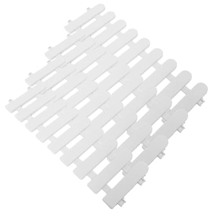 Garneck 4pcs Outdoor Tortoise Fence PET Safety Playpen Portable Animal Enclosure for Tortoises Dogs and Other Pets for Grass Feeding and Sunbathing