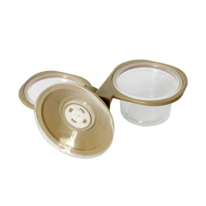 Suction Cup for Frog Feeder Feeding Food Water Bowl Escape Proof Dish Feeder Bowl