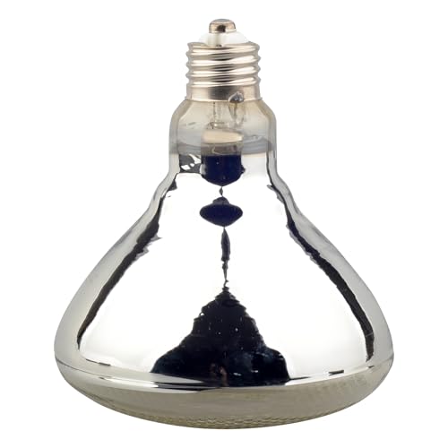 Sundew Mercury Vapor UVB Reptile Bulb 125W, PAR38 120V E26 – Coated Glass UVB Heat Lamp (125, Watts)