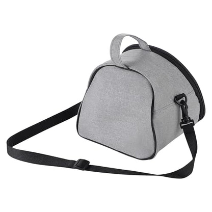 ITODA Hamster Carrier Guinea Pig Bag Breathable Outdoor Travel Bag Portable Squirrel Snake Pouch for Chinchilla Hamster Bird Bunny Hedgehog Sugar Glider Gerbil - color: Grey