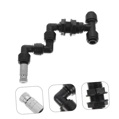 Garneck Reptile Tank Mister Spray Head for Ecological Landscape Universal Nozzle for Moss and Plants Adjustable Fine Mist Sprayer for Terrarium and Garden Use