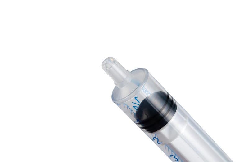 ONE-CARE 5ml Oral Syringe with Cap - Sterile, Individually Wrapped - 100 Syringes, Slip Tip, Uses include oral administration of medicine for infants, adults and animals - size: 5ml