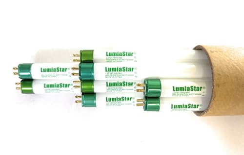 8 Pack of F54T5HO/865 Tube Light Bulb, Full Sun Light, 5000 Lumens High Output, Perfect for You 4FT T5 Grow Light Bulb, Great for Veg Growing Stage of Indoor Gearden Plant.