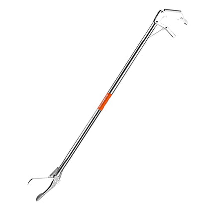 Snake Grabber Professional All Aluminum Alloy Rattle Snake Catcher Tool Wide Jaw Handling Window Opener Pole Tool with Lock Snake Tongs 2pcs 60 Inch - style: 2pcs60
