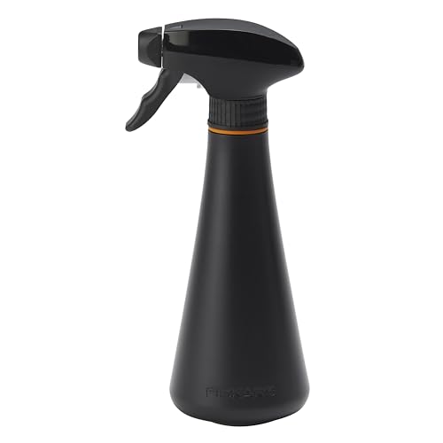 Fiskars Plant Mister Spray Bottle for Indoor Plants, Gentle & Fine Water Mist for Evenly Hydrating Orchids & Ferns, 10 oz Lightweight Recycled Plastic, Ergonomic Trigger with Locking Nozzle, Black - size: Mister