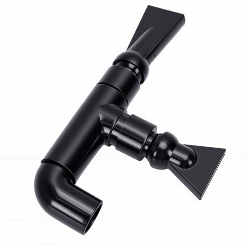 Pssopp Aquarium Aerators and Pumps Double Outlet High Water Reptile Water Spray Nozzle for Aquarium Clean and Circulation. Fish Tank Nozzle, PVC Outlet Return Pipe (External Diameter 23mm/0.9in)