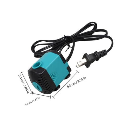 Submersible Fish Tank Pump for Aquariums High Efficiency Water Pump for Tabletop Fountains Hydroponics Energy Saving with Easy Installation Circulation