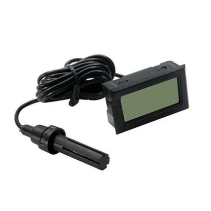 Aramox Mini Digital Thermometer Hygrometer with Remote Probe for Indoor Outdoor Incubator Reptile Plant Terrarium LCD Display Backlight -50 to 70 10-99% Humidity Range ABS Material