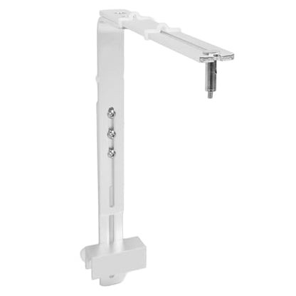 Fish Tank Light Stand,Aluminum Alloy Adjustable Height Fish Tank Lamp Stand Reptile Lamp Bracket for Aquariums with High Stability (Silver) - color: Silver