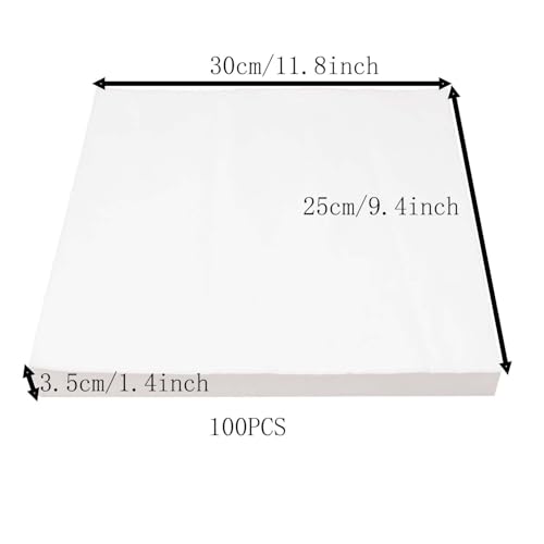 100 Sheets Bird Cage Liner Papers, Disposable Bird Cage Paper Liners, Cuttable Pet Animal Cages Cushion, Precut Absorbent Bird Paper for Bird Parrot Small Animal, 9.8'' X 11.8'' - size: 9.8'' X 11.8''