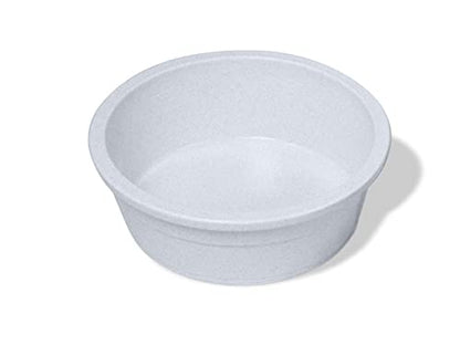Van Ness Pets Crock Style Heavyweight Jumbo Bowl, 106 OZ Food/Water Dish, Greystone - color: Greystone, size: Jumbo (106 fl oz) - Pack of 1