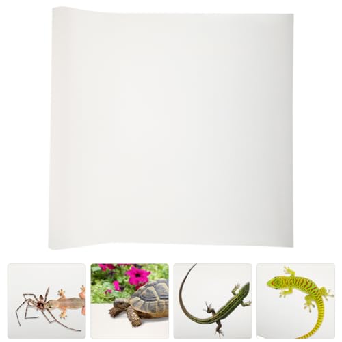 Mikikit Reptile Carpet Substrate Mat for Leopard Gecko Lizard Snake Turtle Natural Terrarium Bedding Easy to Clean for Reptile Tanks