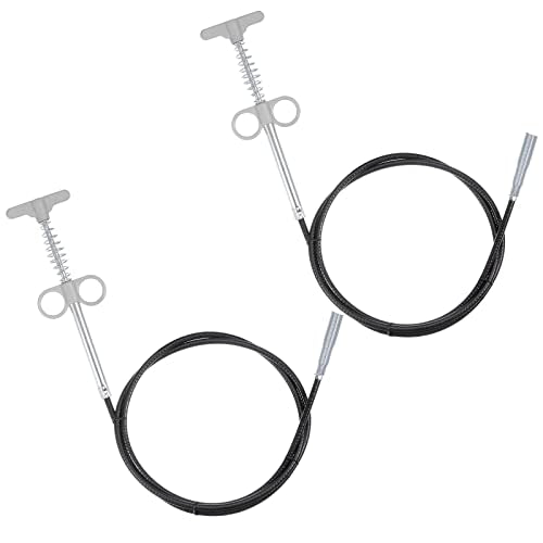 HARFINGTON 2pcs Flexible Grabber Claw Pick Up Tool 63 Inch 4 Claws Stainless Steel Sewer Cleaning Hook Unclog Sink Sewer Hair Drain Cleaner Tool Sink Unclogger for Toilet Bathtub Sewer Grey - color: Gray, size: 63 Inch