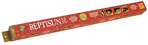 Zoo Med ReptiSun T8 5.0 UVB Lamp, 24" Length, 18 Watts