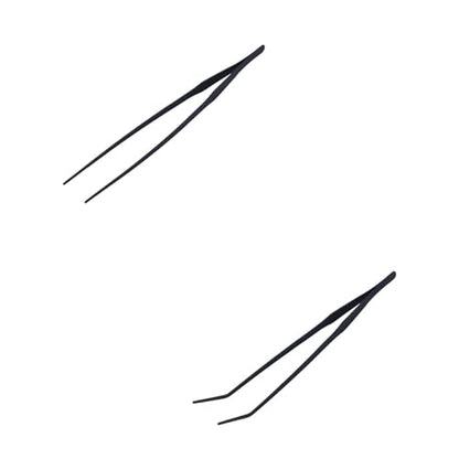 TopHomer Aquarium Tweezers Extra Long 15 inches Feeding Tool Stainless Steels Feeding Tongs for Aquarium Reptile, Plant, Snakes, Lizards, Coral Feeder(Mixed Set) - size: Mixed Set