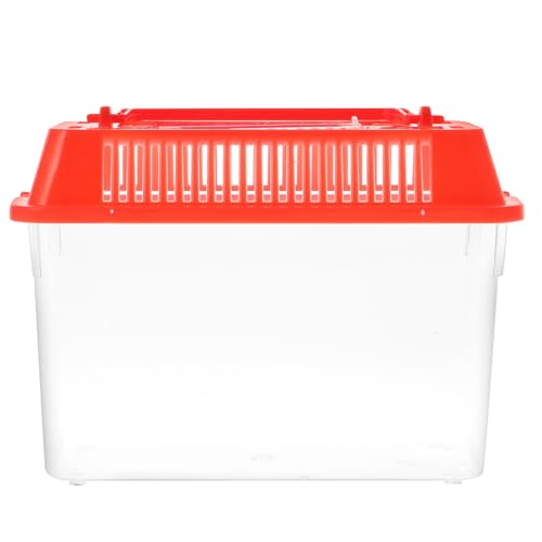 Betta Fish Tank Betta Fish Tank Portable Handheld Transparent Breeding Carrier Pet Reptile Habitat Portable Jump Starter