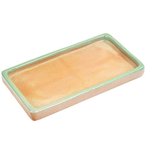 Reptile Feeding Dish Bowl Food and Water Bowl Tortoise Dish Reptile Tank Decor, Heavy Duty Ceramic Feeding Dish, Large Size