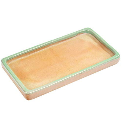 Reptile Feeding Dish Bowl Food and Water Bowl Tortoise Dish Reptile Tank Decor, Heavy Duty Ceramic Feeding Dish, Large Size