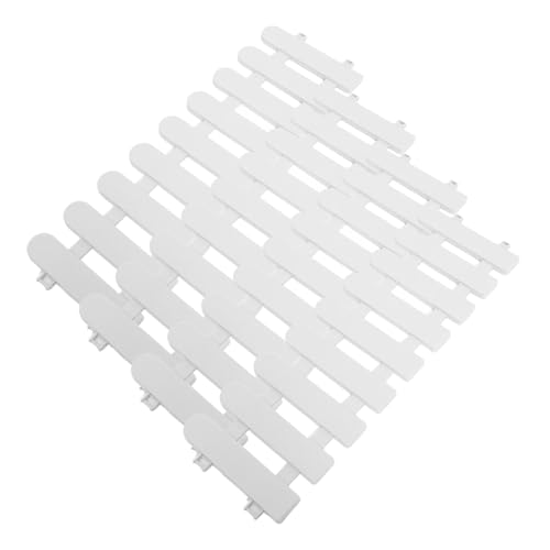 LIOOBO 4Pcs Plastic Pet Fences Safe Outdoor Enclosure for Tortoise Breeding Easy to Install Versatile Design for and Rest Convenient for Transportation