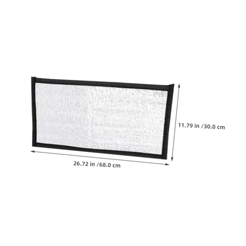 LIOOBO Reflective Insulation Pad Film for Reptile Heating Pad Under Tank Heater Mat for Snakes Lizards Turtles