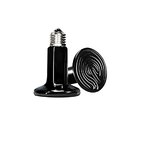 Pet Reptile Far Ceramic Heating Lamp 110V 220V Heat Emitter Light Bulb 25W 50W 75W 100W 150W 200W 220V -75W - color: 220v -75w