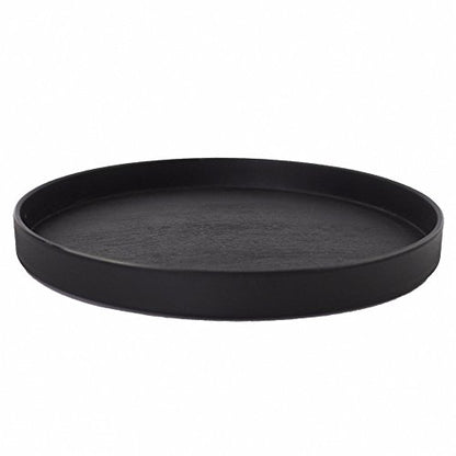 OMEM Reptile Food Bowl Water Dish,Feeding Dish, Birds Bowl (S, Black) - color: Black, size: S