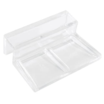 12 Pack Aquarium Lid Clips DIY Aquarium Lid Holder Clear Acrylic Fish Tank Support 8MM Aquarium Glass Holder(8MM) - size: 8MM