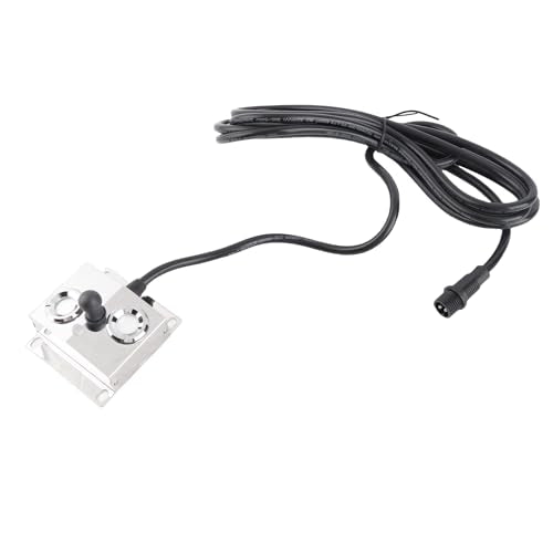 Eujgoov 2 Head Ultrasonic Mist Maker Ultrasonic Fog Humidifier for Pond Garden Rockery Greenhouse