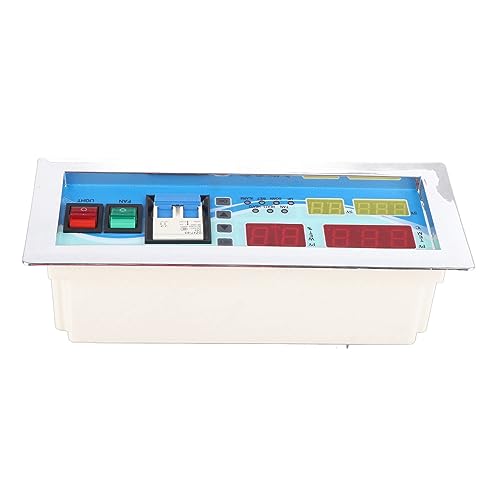110V Egg Incubator Controller, XM-18D Digital Automatic Temperature Humidity Control Thermostat with Sensor Probe for Homebrew Incubator Greenhouse