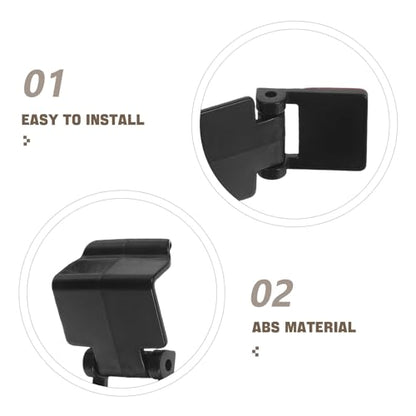 Levemolo 10pcs Aquarium Lid Clips: Aquarium Tank Locks - Plastic Fish Tank Lid Locking Clips for Glass Reptile Terrarium Enclosure Cover