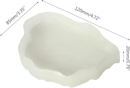 Reptile Food and Water Bowl, Plastic Feeding Plates for Turtle, Tortoise, Lizard, Chameleon, Iguana, Snake, Gecko