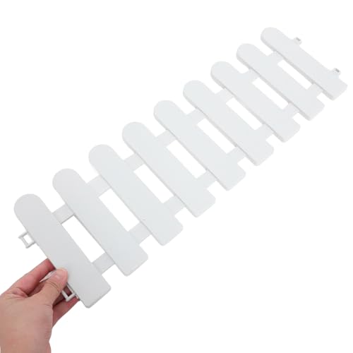 DOITOOL 4pcs Plastic Pet Fences for Tortoises Outdoor Enclosures with Sturdy Construction and Natural Habitat Simulation for Safe Reptile Isolation and Grazing