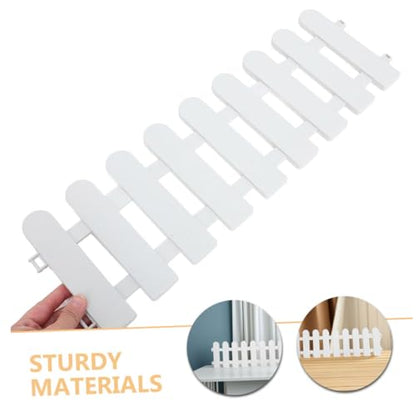 Garneck 6pcs Tortoise Pet Enclosure Garden Animal Barrier Fence Plastic Outdoor Small Pet Cage