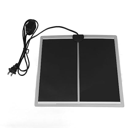 Reptile Heating Pad, Rapid Heating 110 to 120V Waterproof Adjustable Temperature Reptile Terrarium Heat Pad for Turtles, Lizards, Frogs (14W) - size: 14W