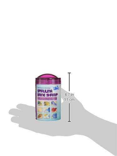 Hikari Bio-Pure Freeze Dried Spirulina Brine Shrimp Cubes for Pets, 0.42-Ounce