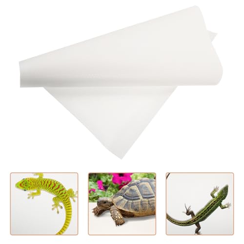 Reptile Carpet Mat Non-Slip EVA Terrarium Bedding for Snake Lizard Bearded Dragon Tank Accessories Washable Substrate Liner for Leopard Gecko and Turtle