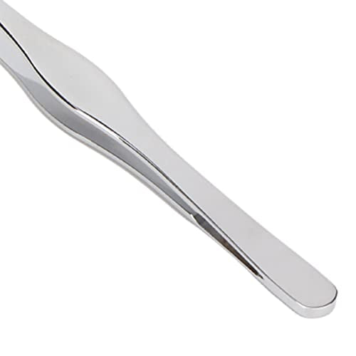 Aquarium Tweezers, 45cm Stainless Steel Feeding Tongs, Rust Long Handle for Reptile, Plant, and Deep Tank Use (Curved Tweezers) - size: Curved Tweezers