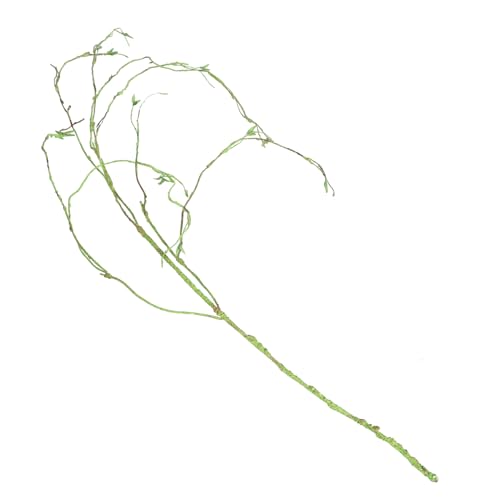 VICASKY Reptile Climbing Vine Decor for Terrarium Fake Vine Plant Suction Cup Realistic Reptile Tank Landscape Accessory for Lizards Snakes and Spiders