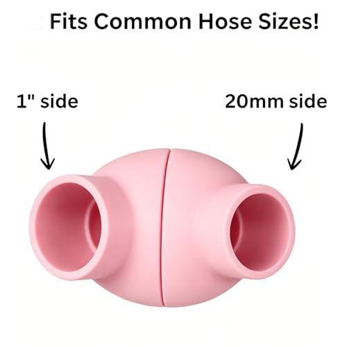 Magnetic Terrarium Fogger Adapter Mister – Fits 20mm & 1" Hose, Reptile Enclosure Misting Connector for Humidity Control Systems