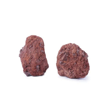 LANDEN Red Lava Stones (16lbs,3~10inch,11pcs) Aquarium Rock for Aquascaping Terrariums, Paludariums,Vivariums, Reptile and Amphibian Enclosures, Fish Tank Decoration Landscape Stone - size: 03 Red Lava Stones（3-10inch,16lbs）