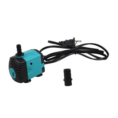 Submersible Fish Tank Pump for Aquariums High Efficiency Water Pump for Tabletop Fountains Hydroponics Energy Saving with Easy Installation Circulation